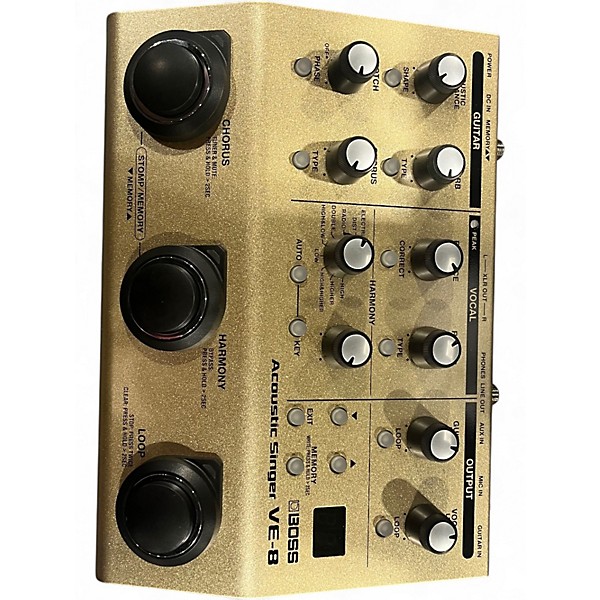 Used BOSS VE-8 Acoustic Singer Effect Processor