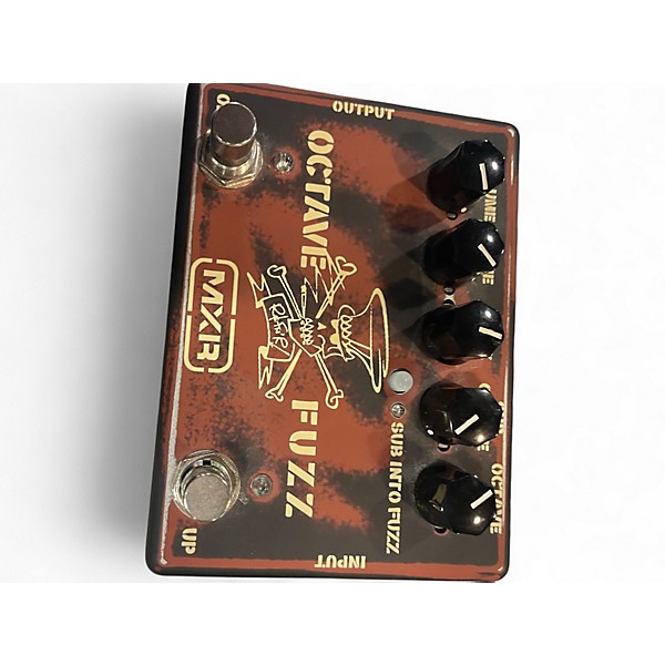 Used MXR SLASH OCTAVE FUZZ Effect Pedal