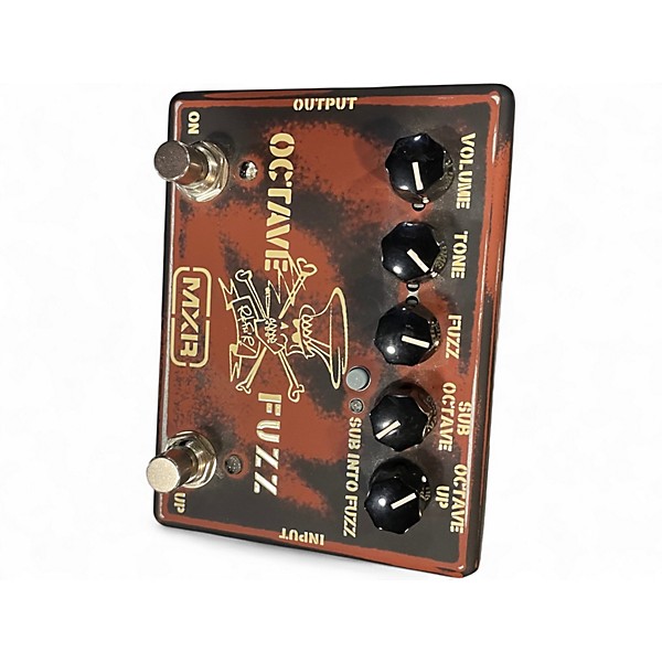 Used MXR SLASH OCTAVE FUZZ Effect Pedal