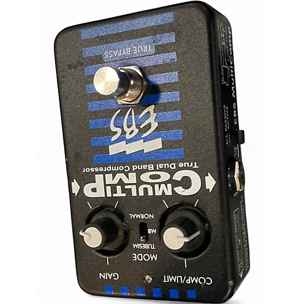 Used EBS Multicomp Compressor Bass Effect Pedal
