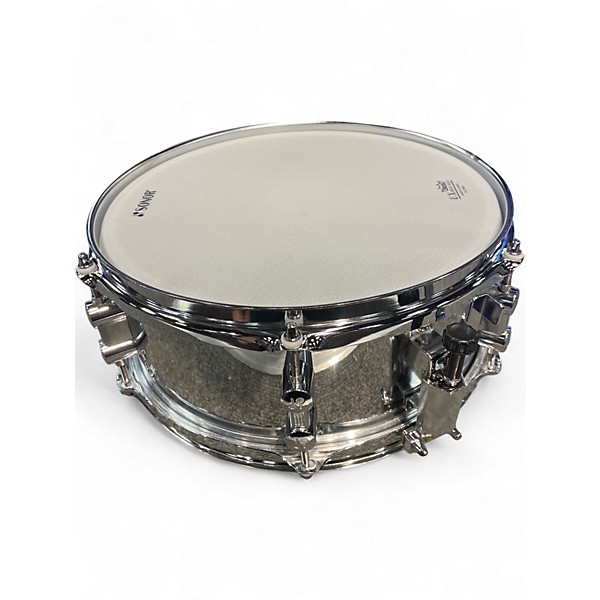 Used SONOR 12.5in Martini snare Silver Drum
