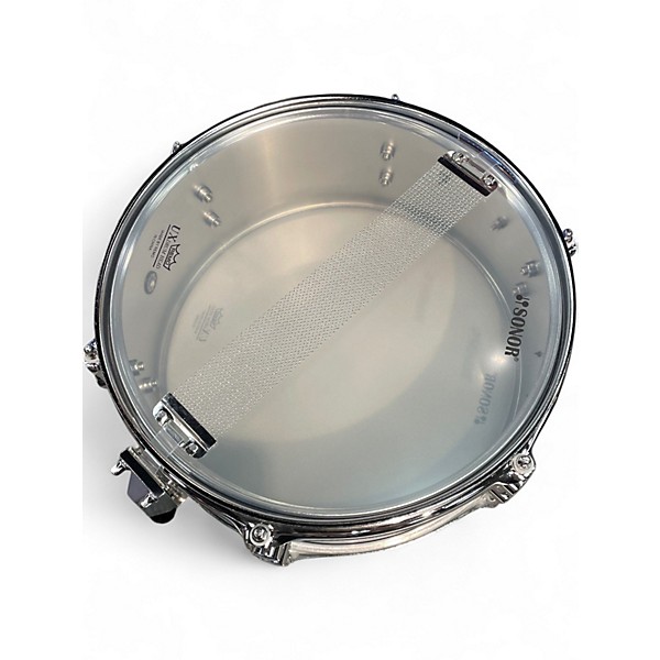 Used SONOR 12.5in Martini snare Silver Drum