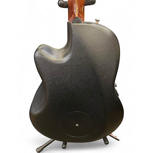 Used Ovation Custom Elite LX Red Fade Acoustic Guitar