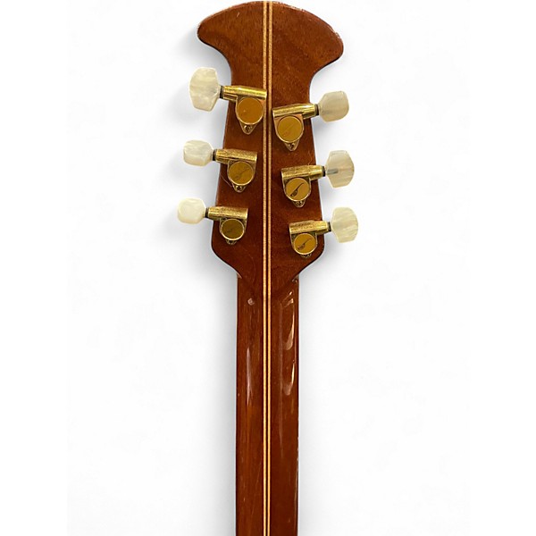 Used Ovation Custom Elite LX Red Fade Acoustic Guitar