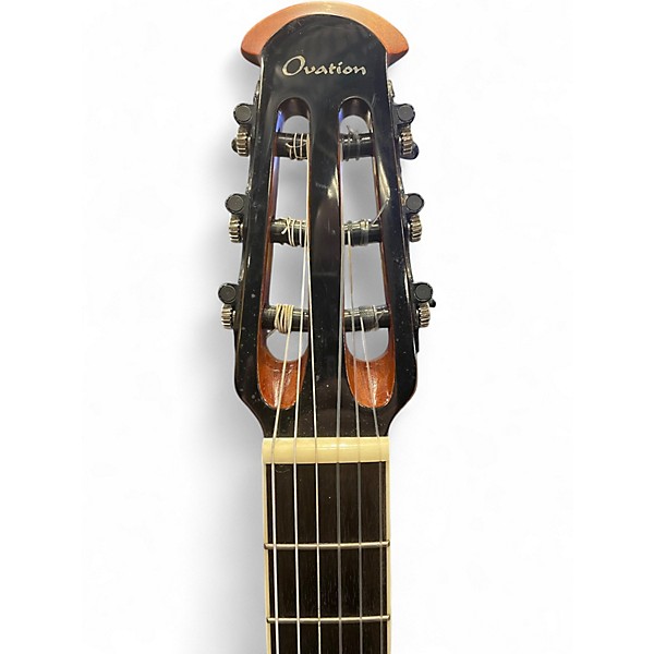 Used Ovation CE44C-4A Natural Acoustic Guitar