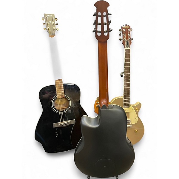 Used Ovation CE44C-4A Natural Acoustic Guitar