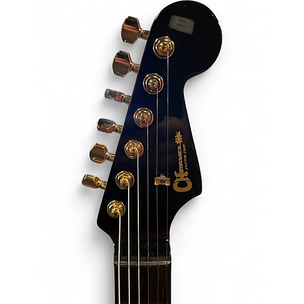 Used Charvel Custom Shop USA Special Edition DK24 BLACK GOLD Solid Body Electric Guitar