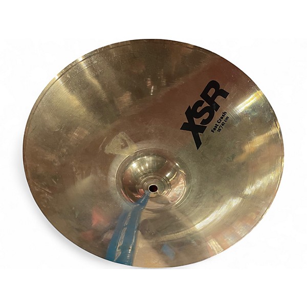 Used SABIAN 16in xsr crash cymbal Cymbal