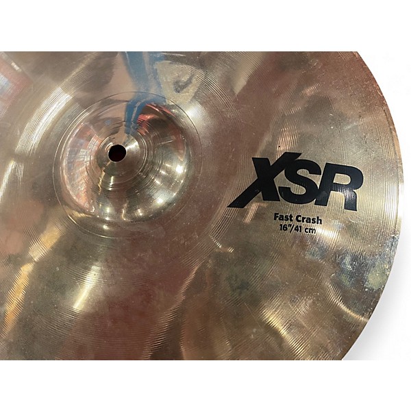 Used SABIAN 16in xsr crash cymbal Cymbal