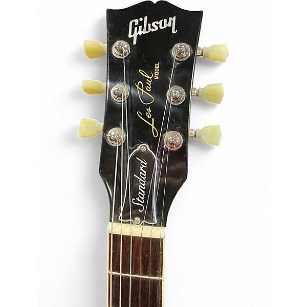 Used 2024 Gibson Les Paul Standard 50s Gold Top P90 Gold Top Solid Body Electric Guitar