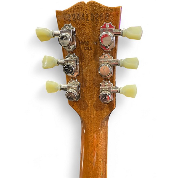 Used 2024 Gibson Les Paul Standard 50s Gold Top P90 Gold Top Solid Body Electric Guitar