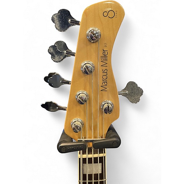 Used Sire Marcus Miller P7 Alder 5 String Black Electric Bass Guitar