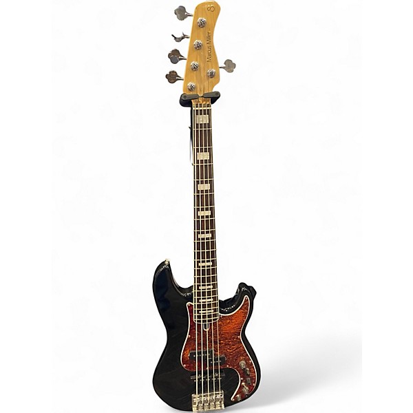 Used Sire Marcus Miller P7 Alder 5 String Black Electric Bass Guitar