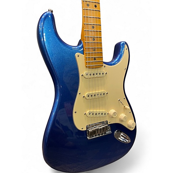 Used Fender American Ultra Stratocaster Cobalt blue Solid Body Electric Guitar
