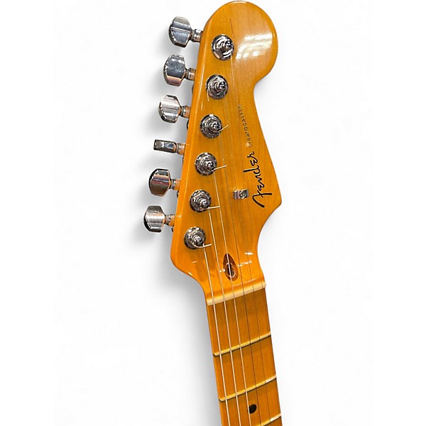 Used Fender American Ultra Stratocaster Cobalt blue Solid Body Electric Guitar