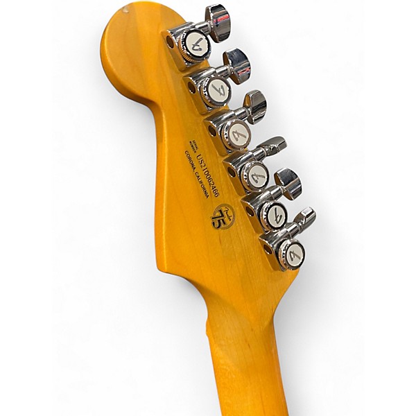 Used Fender American Ultra Stratocaster Cobalt blue Solid Body Electric Guitar