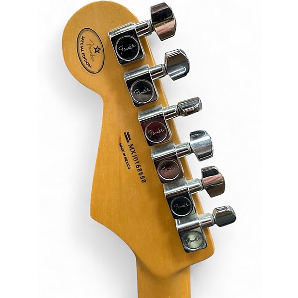 Used 2010 Fender Standard Stratocaster Black Solid Body Electric Guitar