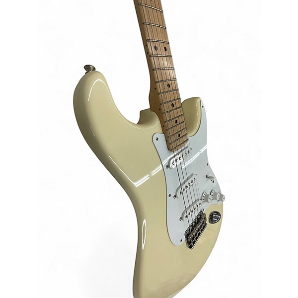 Used Fender Artist Series Eric Clapton Stratocaster Olympic White Solid Body Electric Guitar
