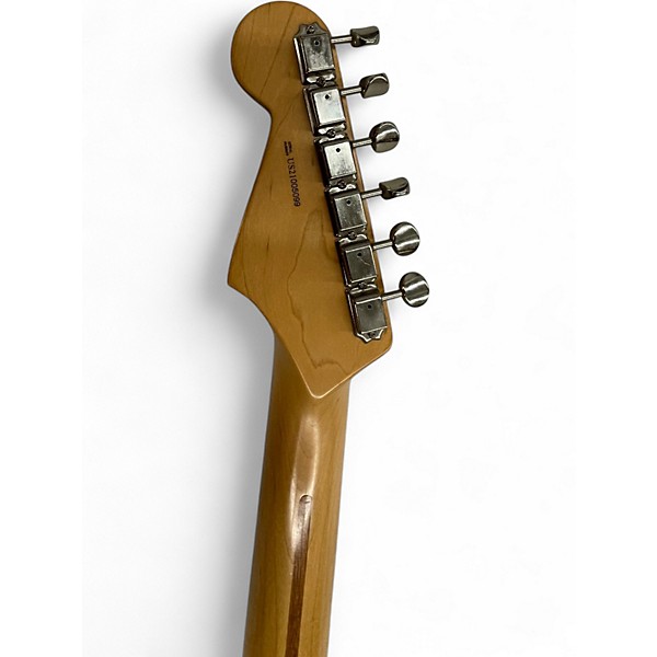 Used Fender Artist Series Eric Clapton Stratocaster Olympic White Solid Body Electric Guitar