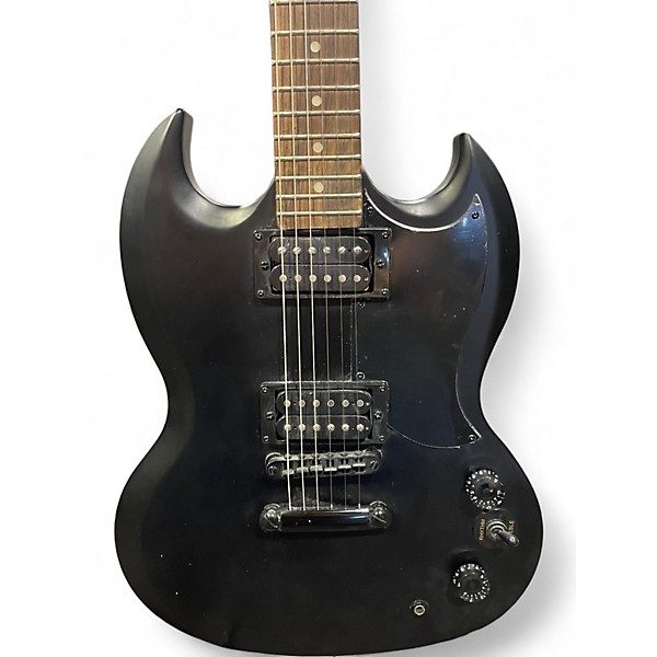 Used Epiphone Gothic SG Black Solid Body Electric Guitar