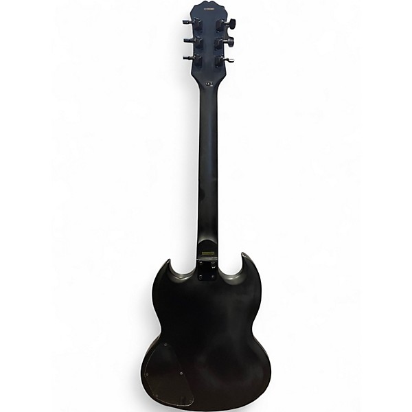 Used Epiphone Gothic SG Black Solid Body Electric Guitar