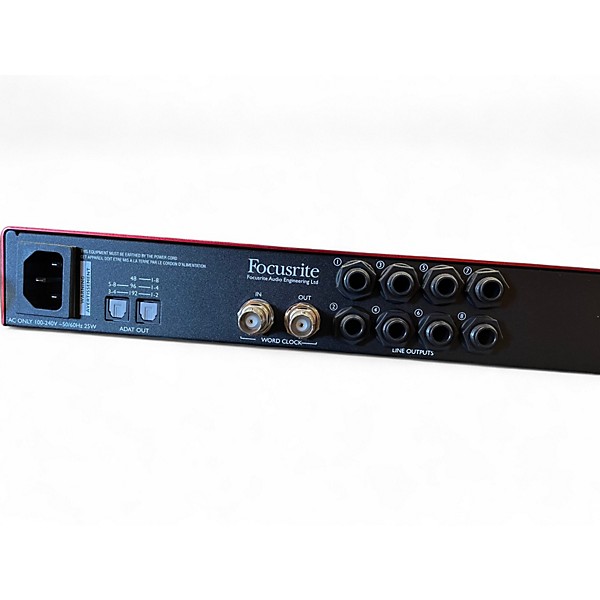 Used Focusrite scralett octo pre Audio Interface