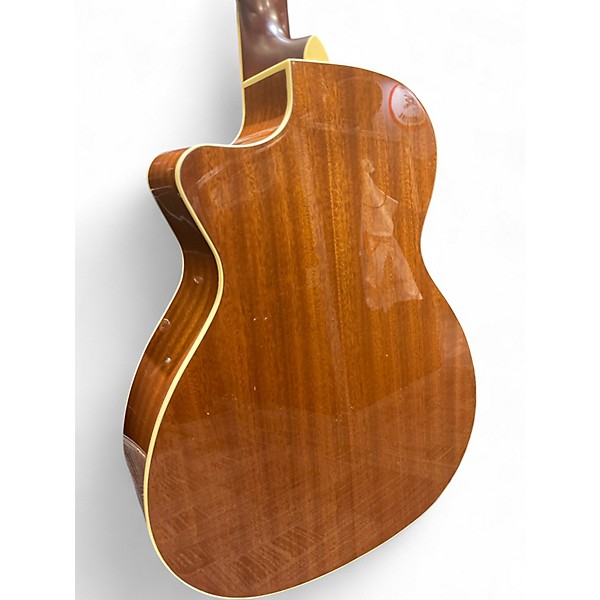 Used Fender California Kingman Shaded Edge Burst Acoustic Bass Guitar