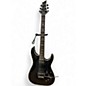 Used Schecter Guitar Research Hellraiser C1 FR S Gloss Black Solid Body Electric Guitar