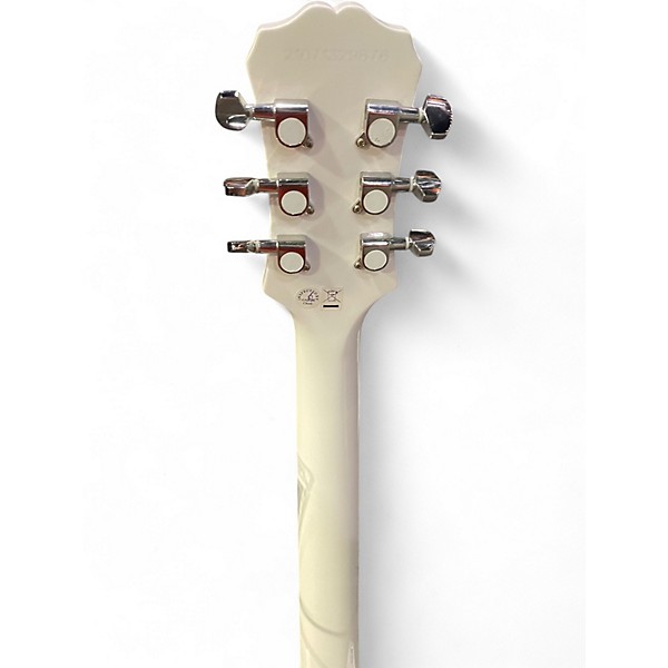 Used Epiphone Les Paul Junior Matco Tool Edition White Matco Tools Edition White Solid Body Electric Guitar