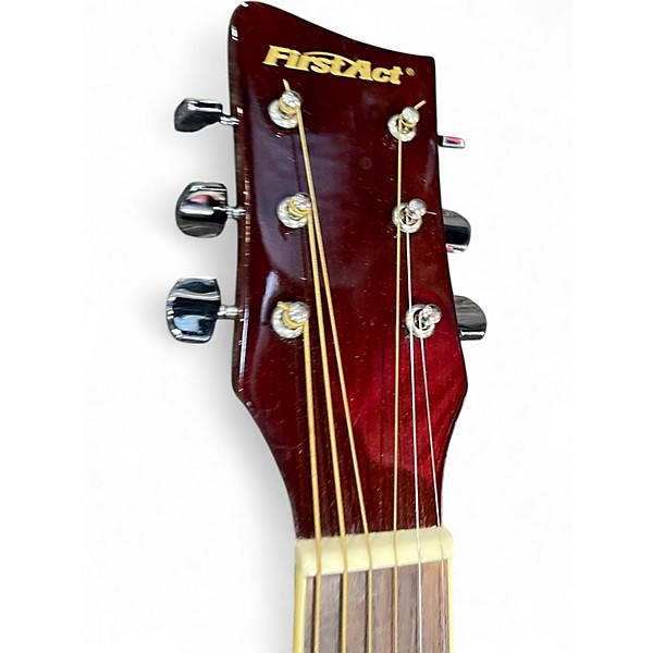 Used First Act MG412 Antique Natural Acoustic Guitar