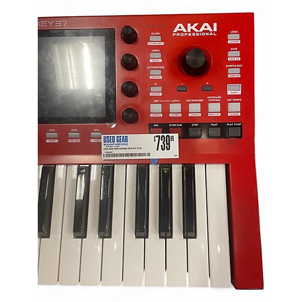 Used Akai Professional MPC KEY 37 Keyboard Workstation
