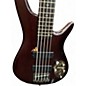 Used Ibanez SR505 5 String WALNUT Electric Bass Guitar