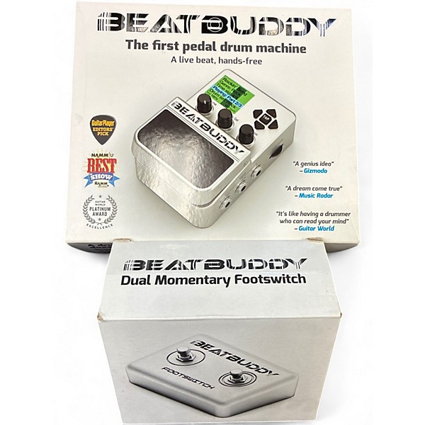 Used Singular Sound Beatbuddy w/Footswitch Drum Machine