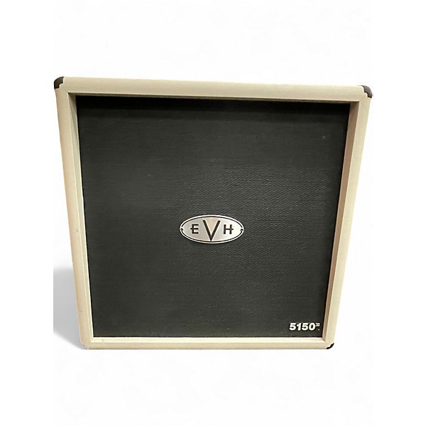Used EVH EVH-412ST WHITE Guitar Cabinet