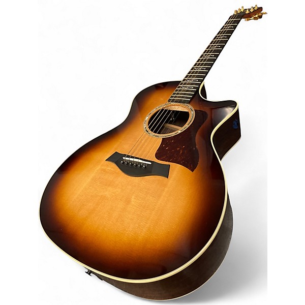 Used Taylor 414CE CUSTOM V-CLASS 2 Color Sunburst Acoustic Electric Guitar