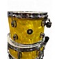 Used Gretsch Drums 4 Piece Catalina Club  satin yellow Drum Kit