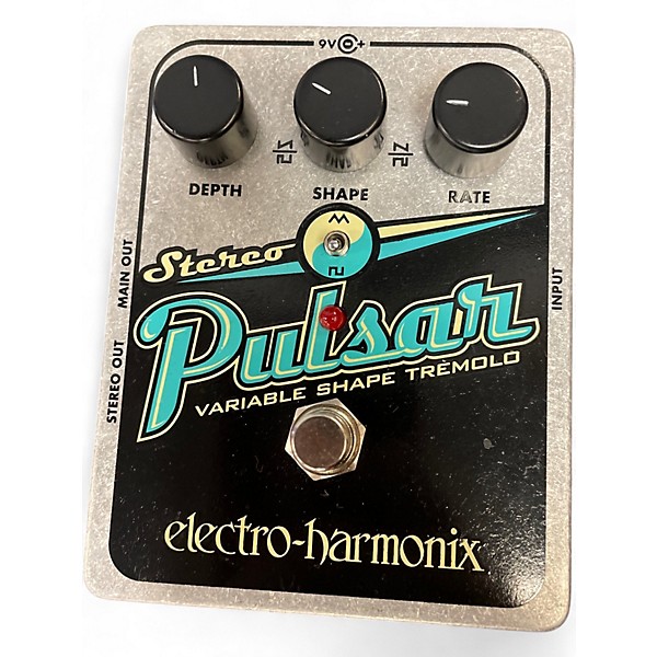 Used Electro-Harmonix XO Stereo Pulsar Tremolo Effect Pedal