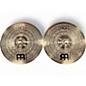 Used MEINL 15in HCS BRONZE HI HAT Cymbal thumbnail