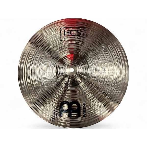 Used MEINL 15in HCS BRONZE HI HAT Cymbal