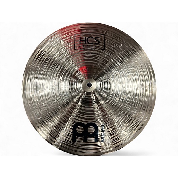 Used MEINL 15in HCS BRONZE HI HAT Cymbal