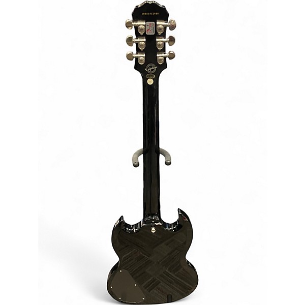 Used Epiphone SG Limited Edition Custom Shop Silver Burst Solid Body Electric Guitar