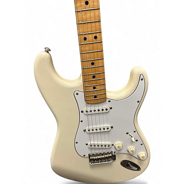 Vintage 1979 Fender Stratocaster Olympic White Solid Body Electric Guitar