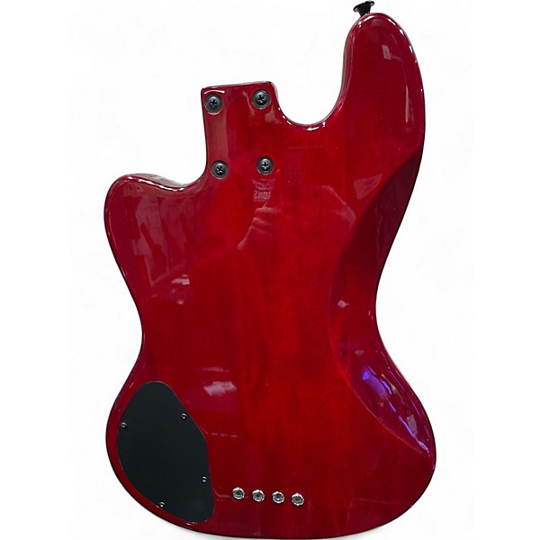 Used Lakland SKYLINE DECADE Red Electric Bass Guitar