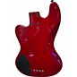 Used Lakland SKYLINE DECADE Red Electric Bass Guitar