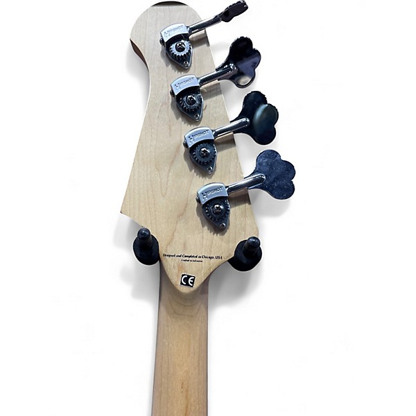 Used Lakland SKYLINE DECADE Red Electric Bass Guitar