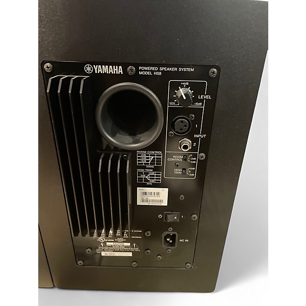 Used Yamaha HS8 Pair Powered Monitor