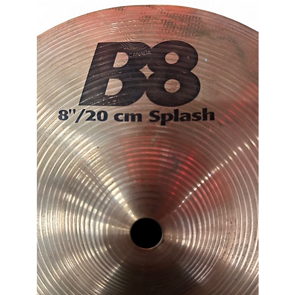 Used SABIAN 8in B8 Splash Cymbal