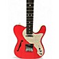 Used Fender American 2-tone Telecaster Fiesta Red and White Hollow Body Electric Guitar