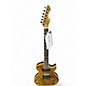 Used Giannini Single Cut Yellow Hollow Body Electric Guitar thumbnail