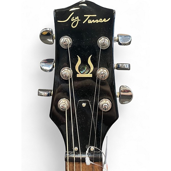 Used Jay Turser Double Cut Blue Burst Solid Body Electric Guitar